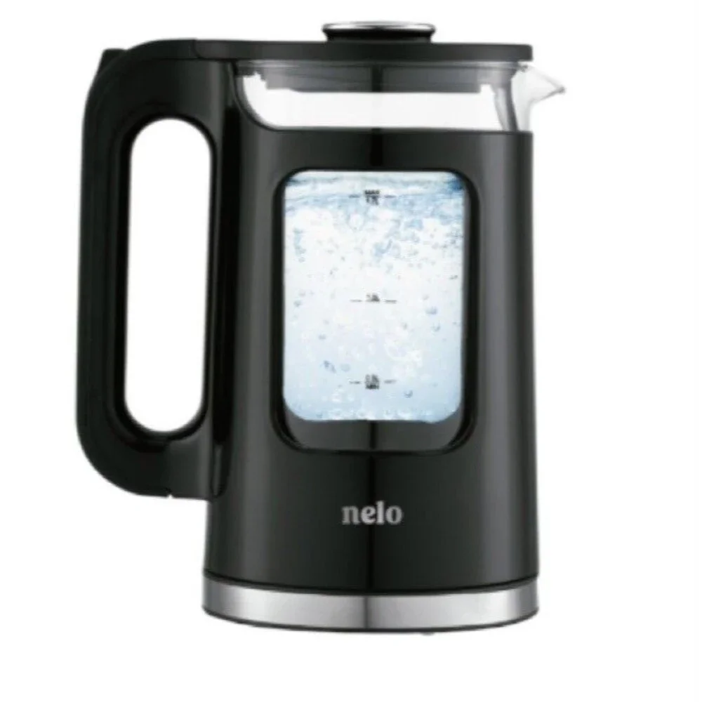 Nelo Electric Tea Kettle & Hot Water Boiler with Auto Shut-Off & Keeps Warm